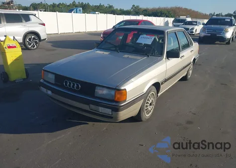 1985 Audi 4000 S Quattro из США, поврежденный, VIN WAUFB0852FA069227